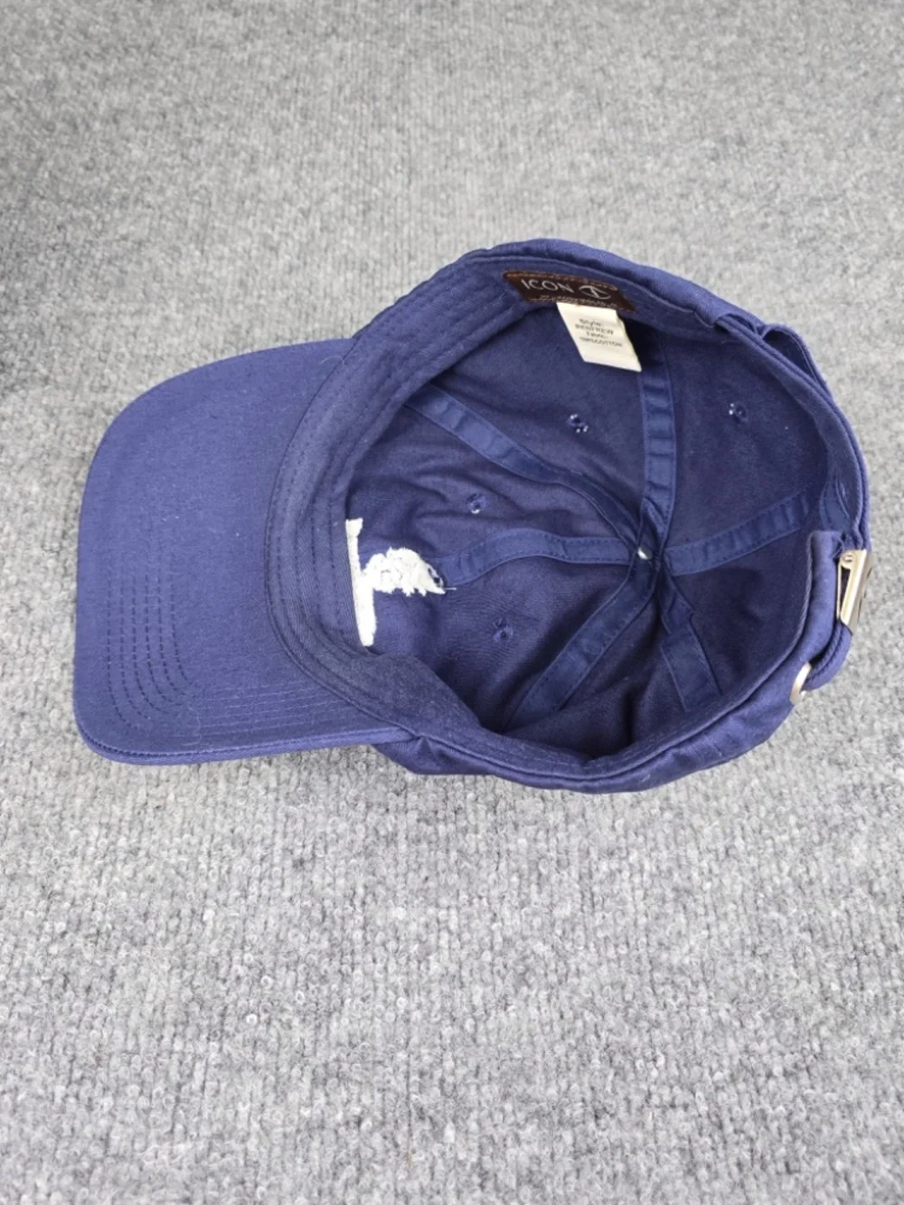 Official Old Course St Andrews Scotland Golf Hat Blue Icon Renfrew Cotton Dad